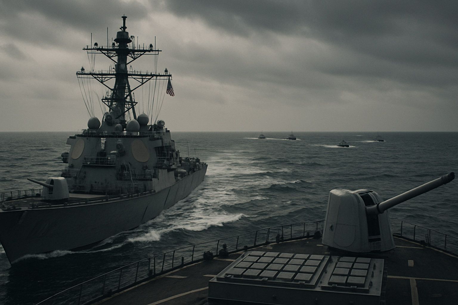 US Naval Blockade of Iran Takes Effect as Peace Talks May Resume This Week