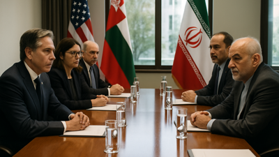 US-Iran Nuclear Talks Begin in Oman as War Fears Mount Over Tehran's Program