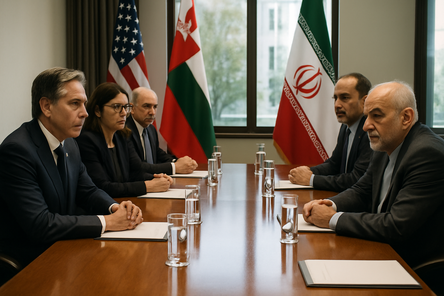 US-Iran Nuclear Talks Begin in Oman as War Fears Mount Over Tehran's Program