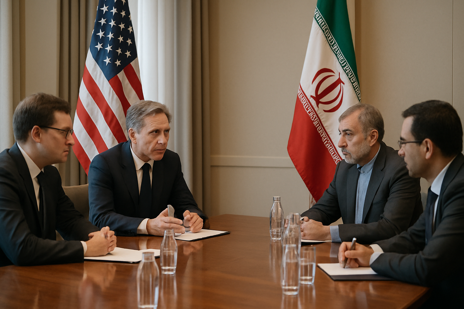 US-Iran Nuclear Talks Show Cautious Progress Amid Rising Military Tensions