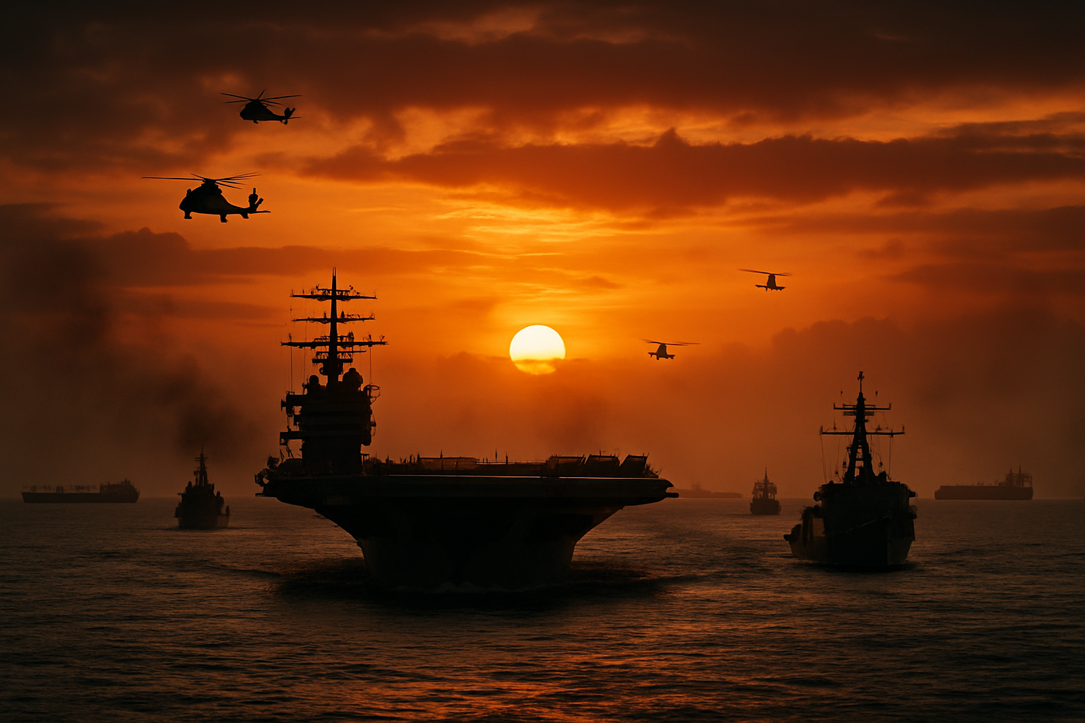 US-Iran War Escalates as Trump Calls for International Naval Coalition to Secure Strait of Hormuz