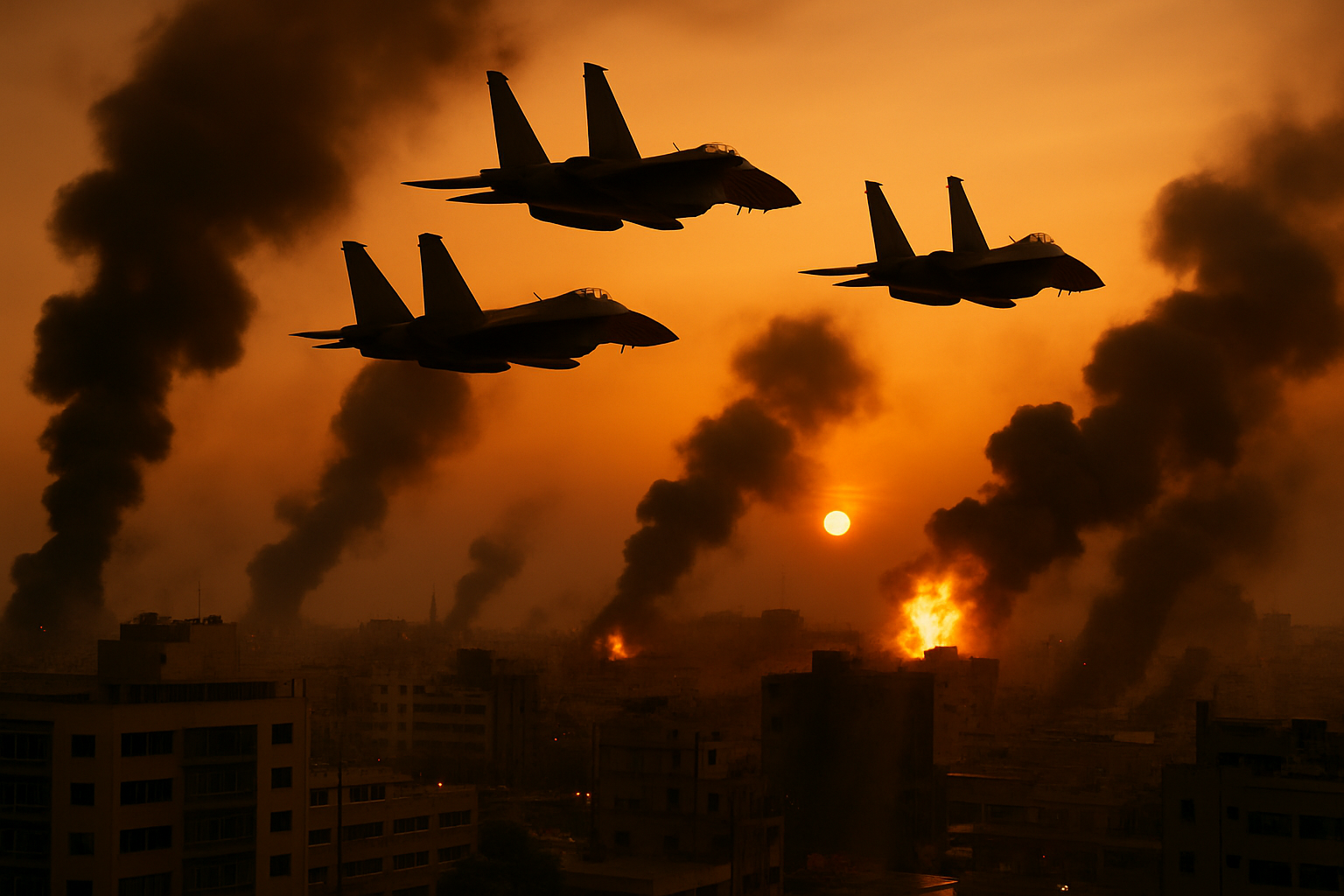 US-Israeli Strikes Target Iran Nuclear Sites as Regional War Escalates to Fourth Day