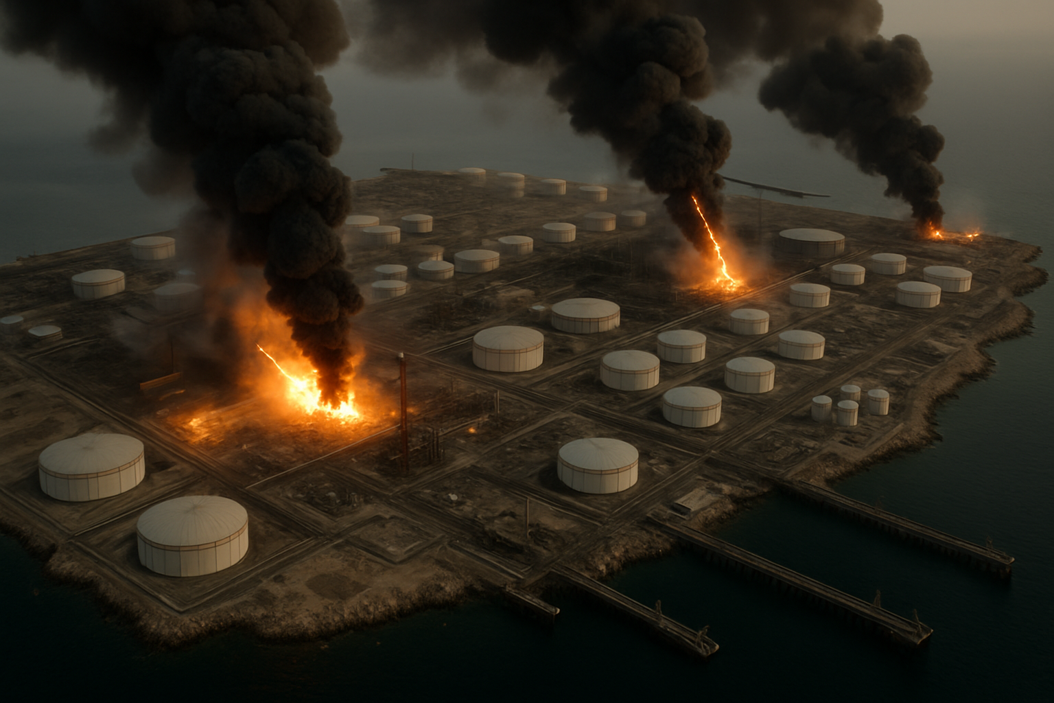 US Forces Strike Iran's Critical Oil Hub: Over 90 Targets Hit on Strategic Kharg Island