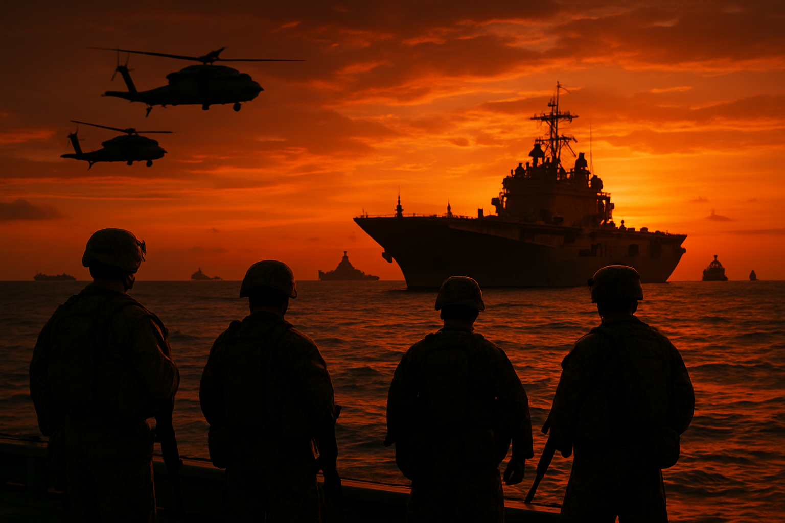 US Military Deploys Marines to Middle East as Iran Crisis Escalates to Most Dangerous Point Since Cold War