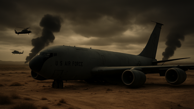 US Military KC-135 Tanker Aircraft Crashes in Western Iraq as Pro-Iranian Groups Claim Responsibility