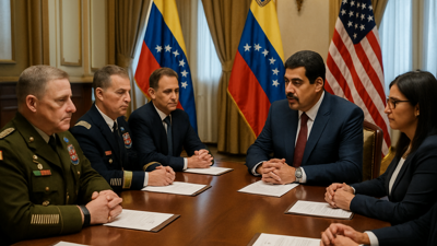 Top US Military Commander Makes Historic Visit to Venezuela in Diplomatic Breakthrough