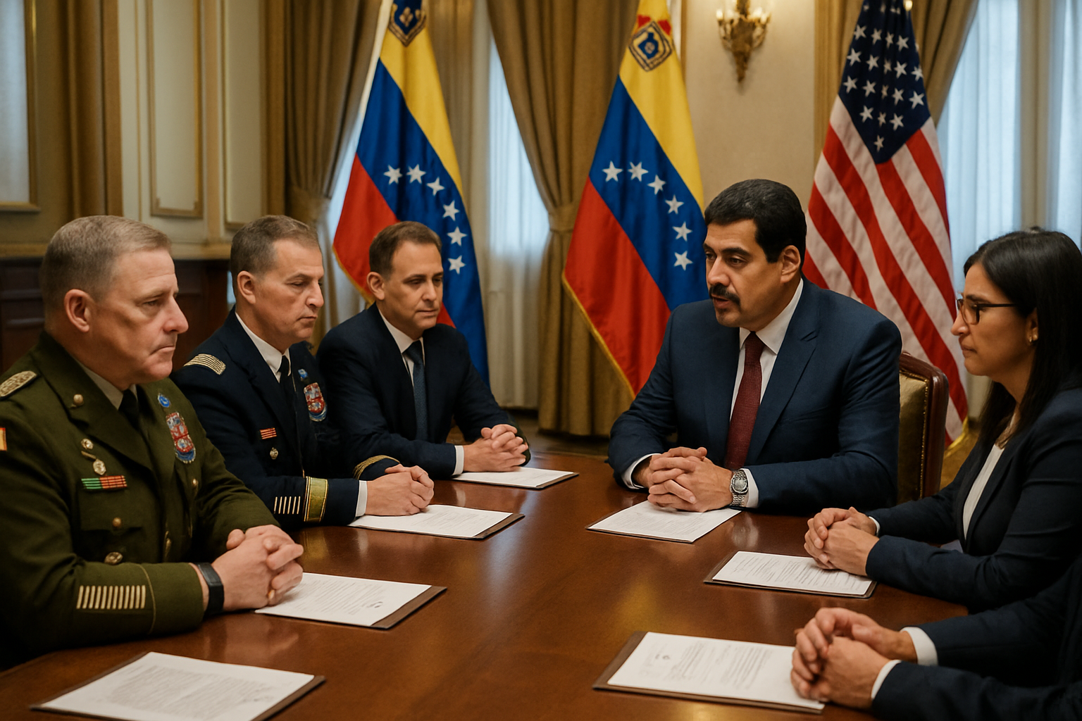 Top US Military Commander Makes Historic Visit to Venezuela in Diplomatic Breakthrough