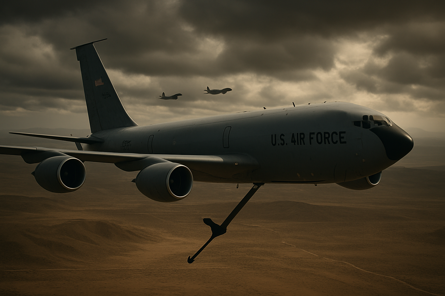 Six US Military Personnel Killed in KC-135 Stratotanker Crash in Western Iraq