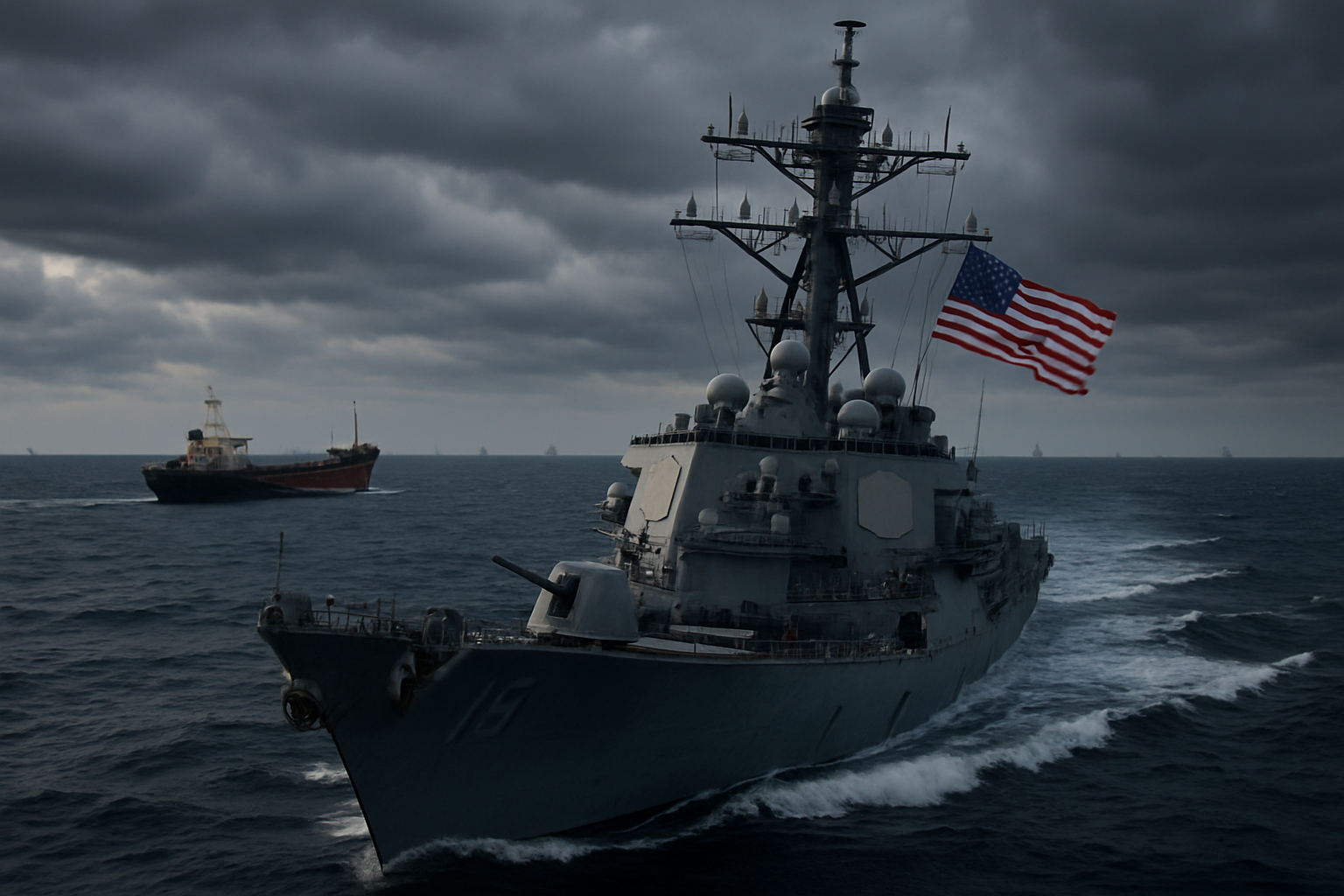 US Naval Seizure of Iranian Ship Derails Critical Peace Talks as Tehran Threatens Retaliation