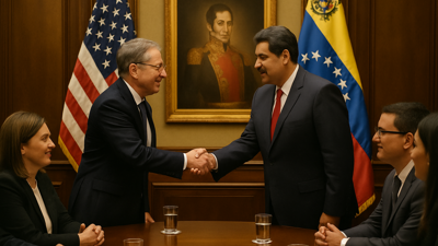 US Formally Recognizes Delcy Rodríguez as Venezuela's Interim Leader as Alex Saab Extradition Talks Advance