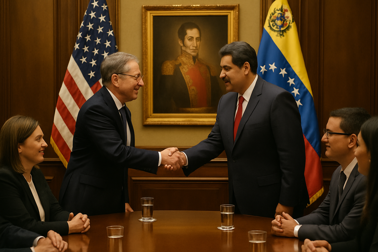 US Formally Recognizes Delcy Rodríguez as Venezuela's Interim Leader as Alex Saab Extradition Talks Advance