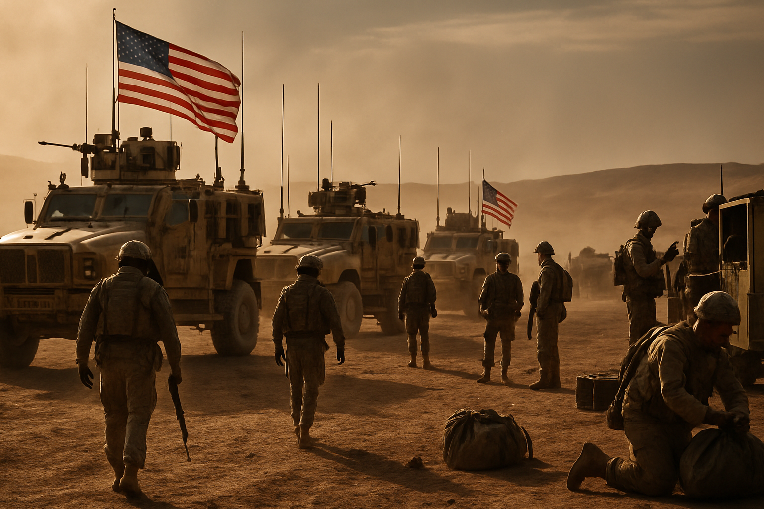 US Announces Complete Withdrawal of All Troops from Syria Within Two Months