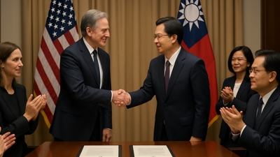 US-Taiwan Finalize Historic Trade Agreement Slashing Tariffs and Boosting Economic Cooperation