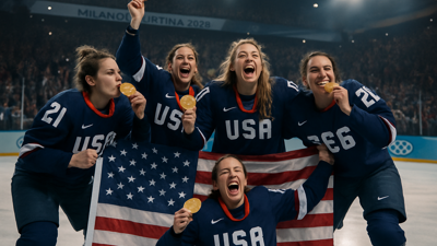 US Women's Hockey Claims Olympic Gold in Thrilling Overtime Victory Over Canada