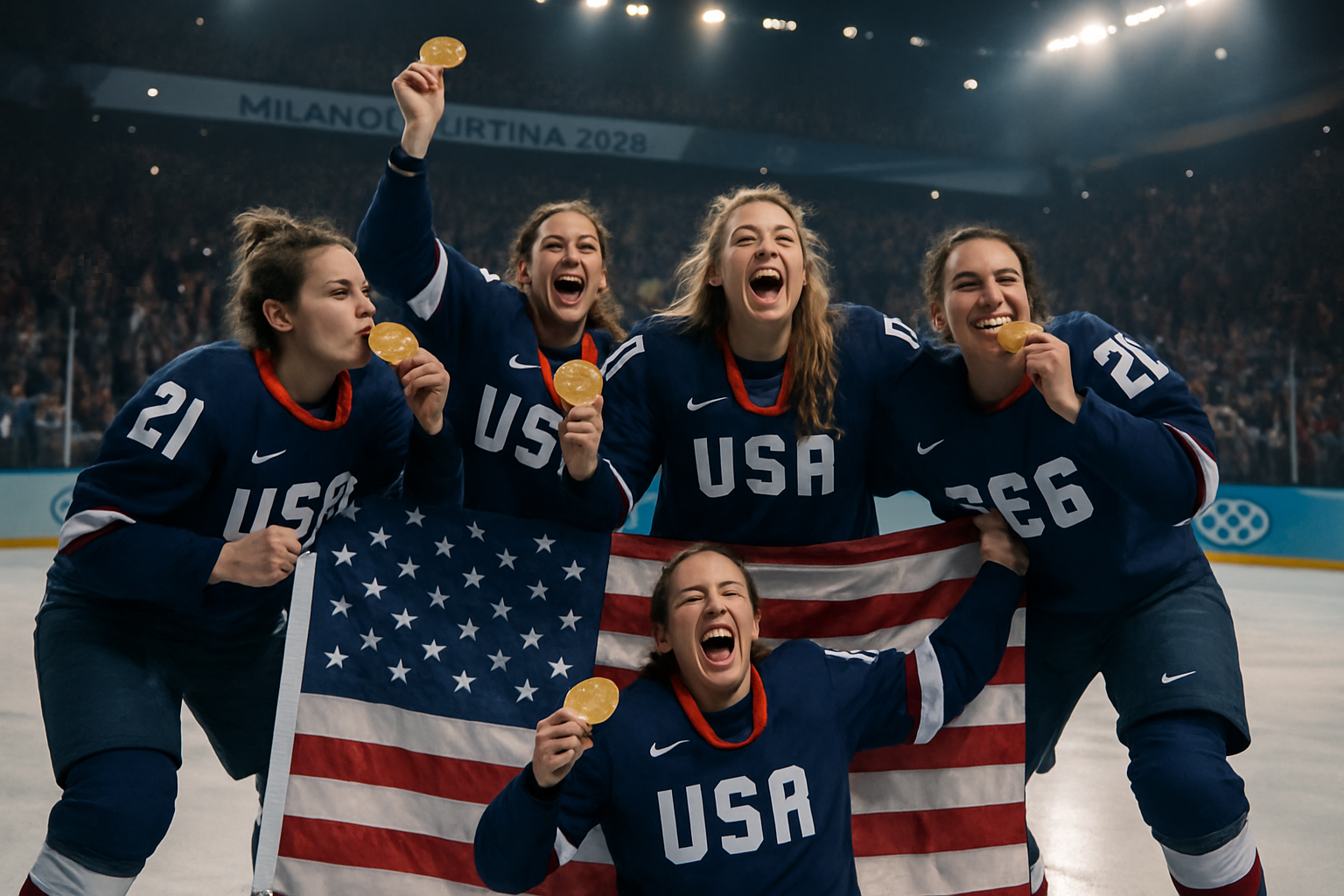 US Women's Hockey Claims Olympic Gold in Thrilling Overtime Victory Over Canada