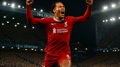 Van Dijk's Dramatic Late Header Secures Historic 2-1 Liverpool Victory in First Merseyside Derby at New Stadium