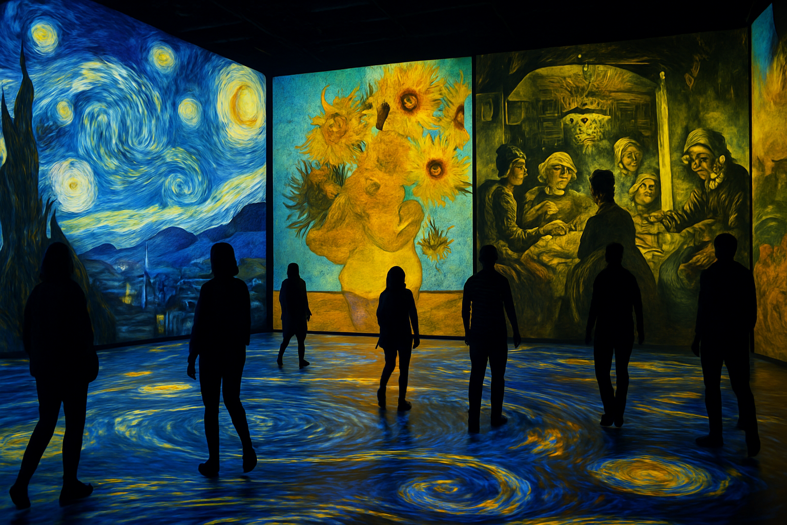 Van Gogh's Digital Renaissance: Revolutionary Immersive Exhibition Transforms Egypt's Cultural Landscape