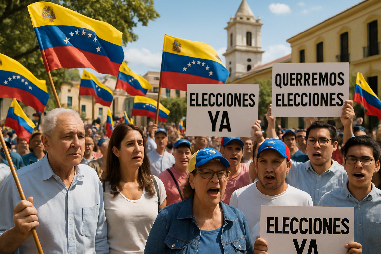 Survey Shows 80% of Venezuelans Demand Presidential Elections as Civil Society Groups Push Democratic Transition