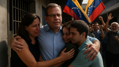 Venezuelan Opposition Leader Juan Pablo Guanipa Released After Eight Months as Political Prisoner Amnesty Advances