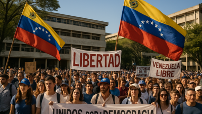 Venezuela Opposition Rallies for Freedom as Amnesty Law Debate Stalls in Parliament