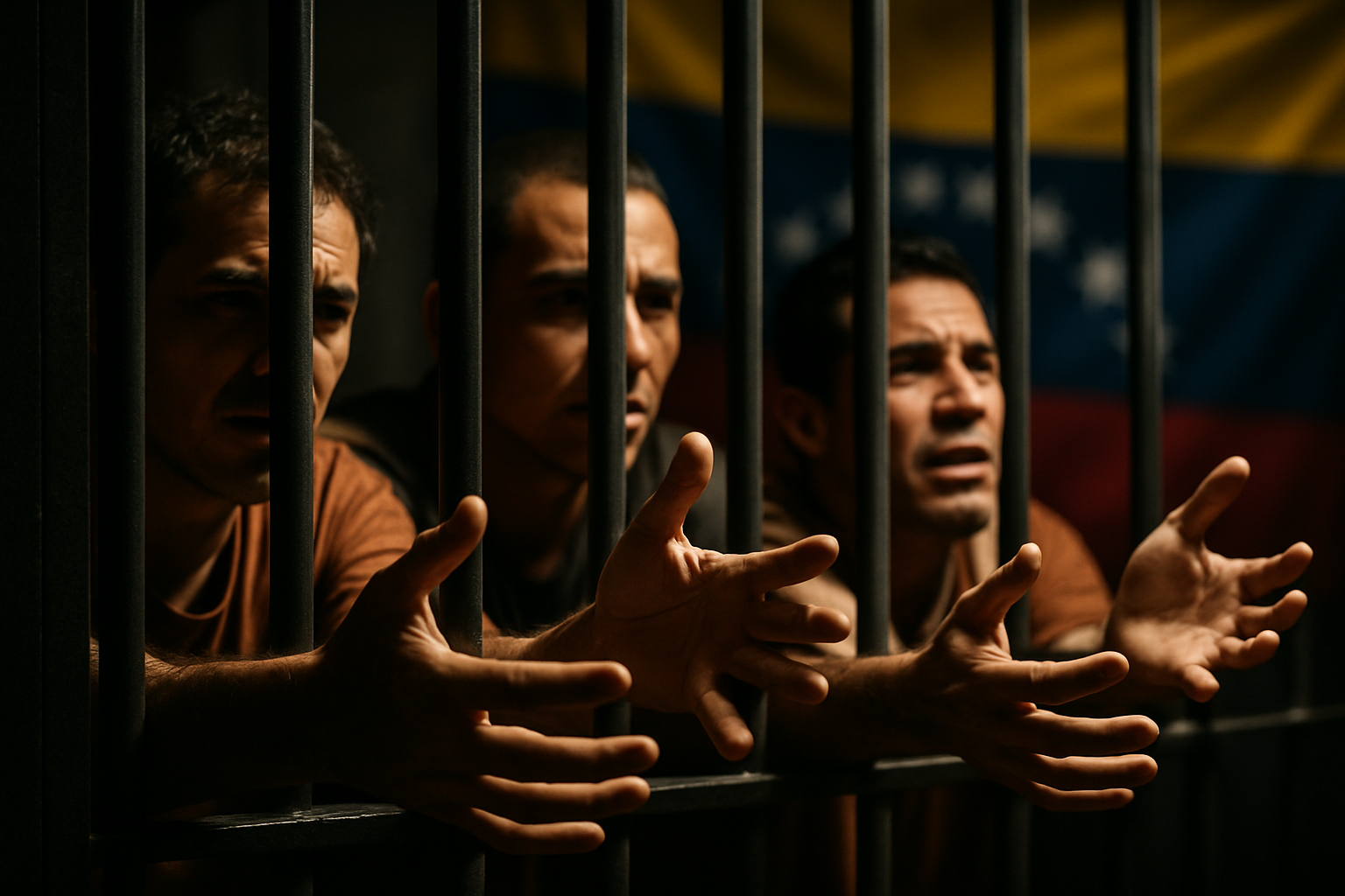 Over 200 Venezuelan Political Prisoners Begin Hunger Strike as Amnesty Implementation Stalls