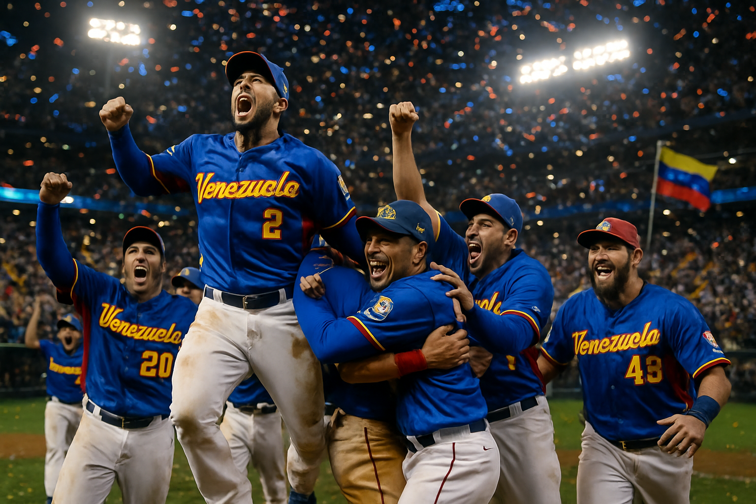 Venezuela Claims First World Baseball Classic Championship with Dramatic 3-2 Victory Over United States