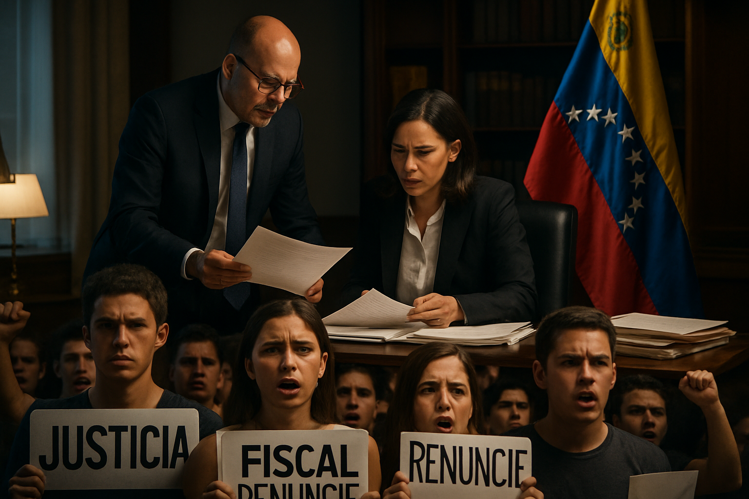 Venezuelan Opposition Lawyers Petition US for Torture Investigation Against Maduro as Students Demand Prosecutor's Resignation