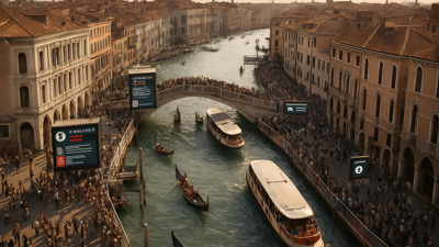 Venice Prepares Revolutionary Tourism Management System to Preserve Historic Character