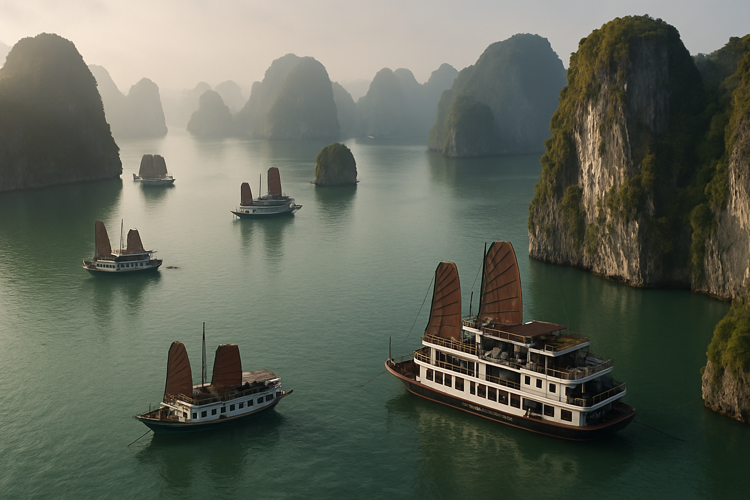 Vietnam Orders Comprehensive Safety Inspection of All 508 Ha Long Bay Cruise Ships Following Tourist Boat Fire