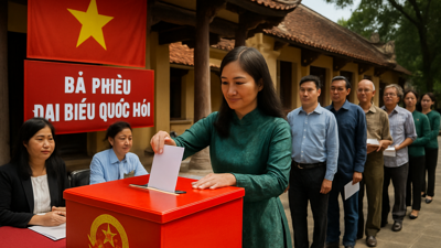 Vietnam Holds Parliamentary Elections with 93% Communist Party Candidates as Top Leaders Cast Ballots
