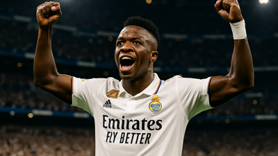 Vinicius Junior Inspires Real Madrid to Thrilling 3-2 Victory Over Atletico Madrid in Electric Derby