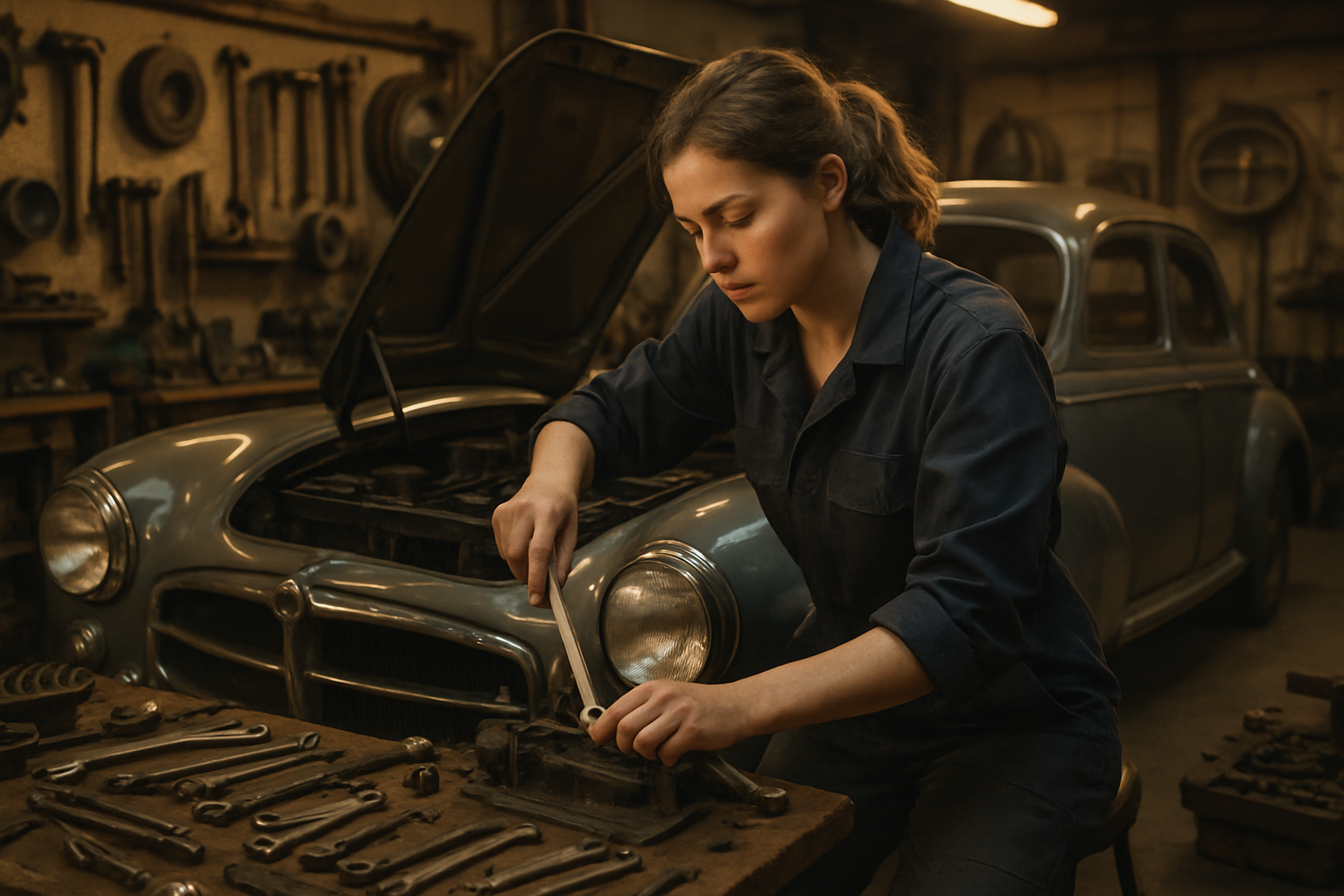 Breaking Barriers: The Extraordinary Career of a Female Vintage Car Restoration Specialist