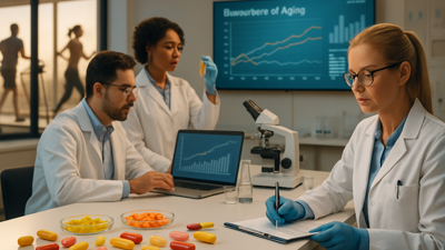 Revolutionary Health Research: Vitamin Supplements May Slow Biological Aging While Movement Adds Years to Life