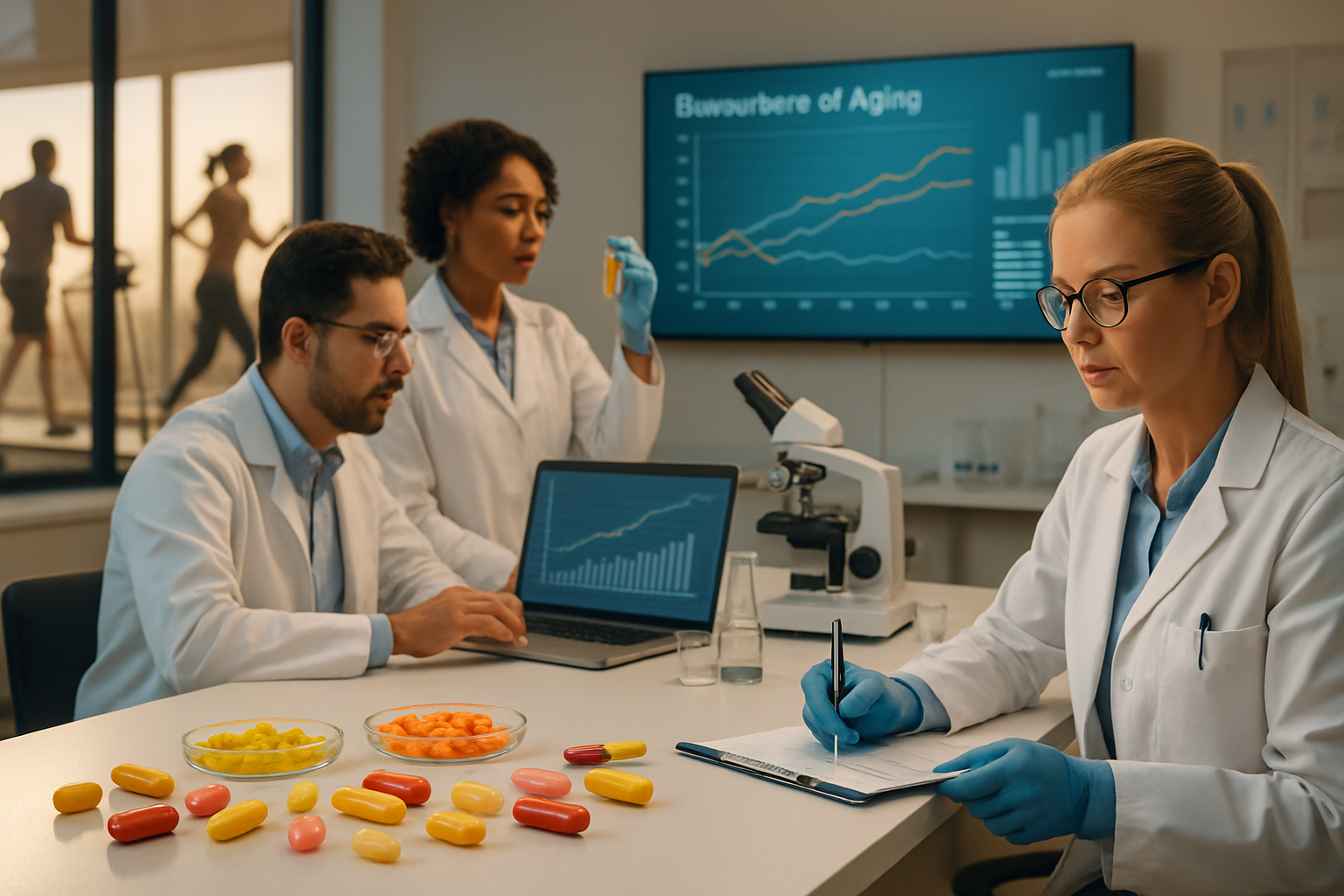 Revolutionary Health Research: Vitamin Supplements May Slow Biological Aging While Movement Adds Years to Life