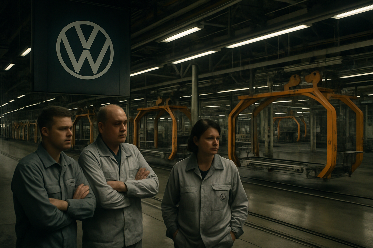 Volkswagen Announces 50,000 Job Cuts as Profits Plummet 44% in Historic Corporate Crisis