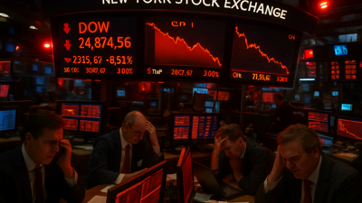 Wall Street Suffers Worst Drop Since Iran War Began as Market Chaos Spreads Globally