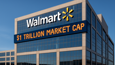 Walmart Makes History as First Retailer to Reach $1 Trillion Market Cap