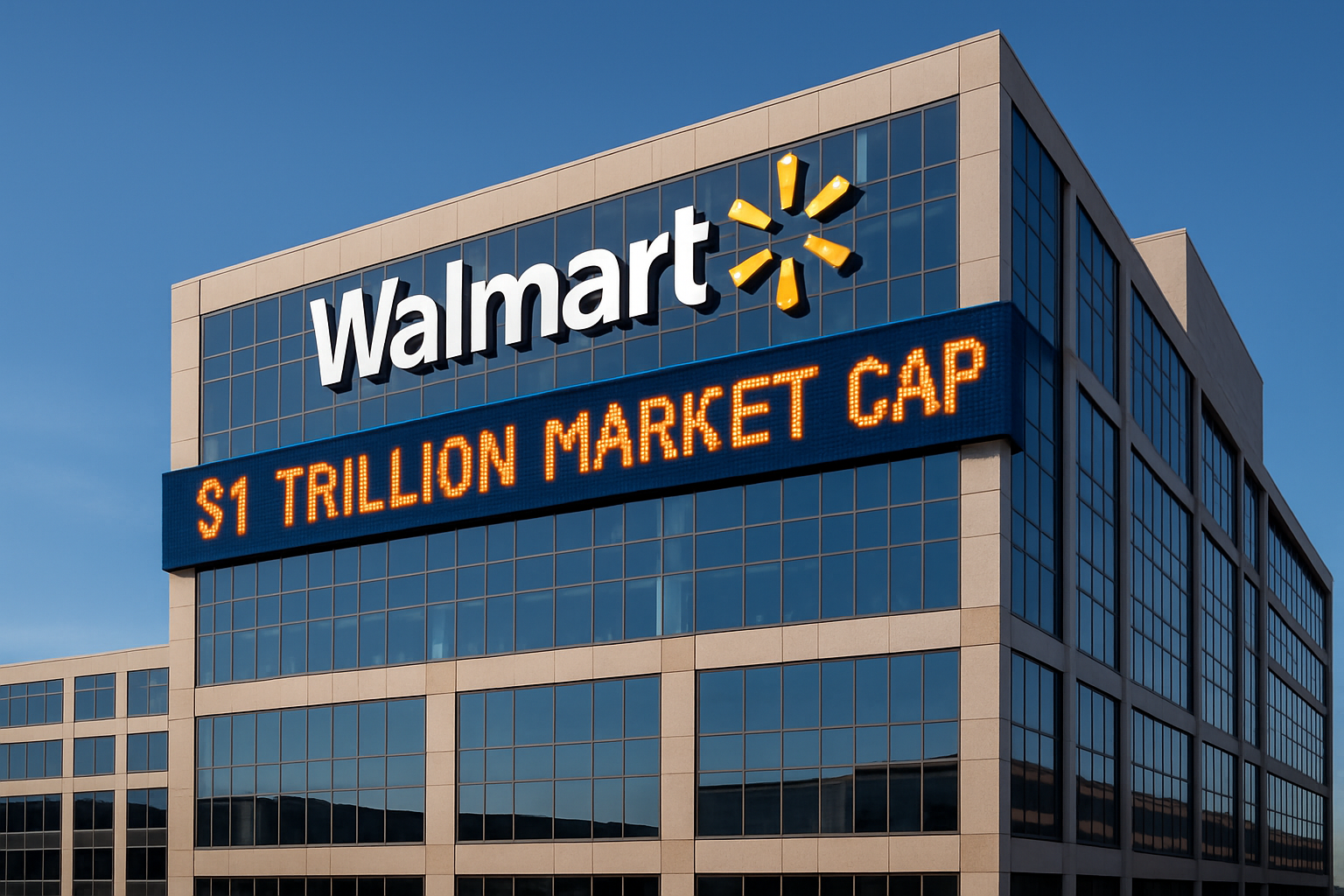 Walmart Makes History as First Retailer to Reach $1 Trillion Market Cap