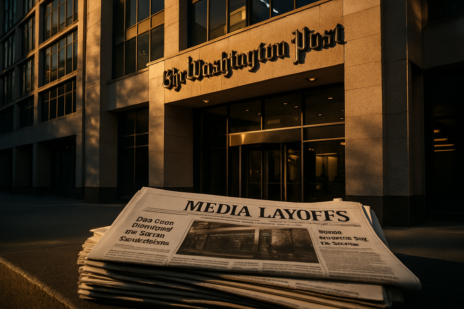 Washington Post CEO Will Lewis Resigns After Sweeping Layoffs of 300 Journalists