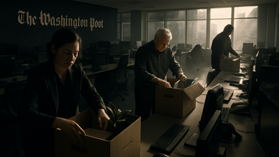 Washington Post Eliminates One-Third of Staff in Historic Media Industry Bloodbath
