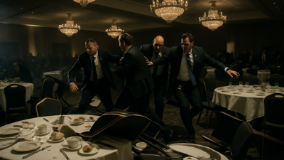 Gunman Opens Fire at White House Correspondents' Dinner, Trump Evacuated in Security Breach