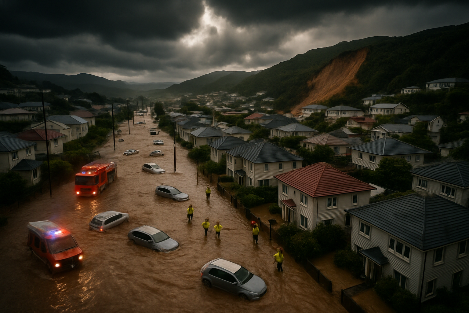Wellington Devastated by Flash Floods as New Zealand Faces Latest Climate Emergency