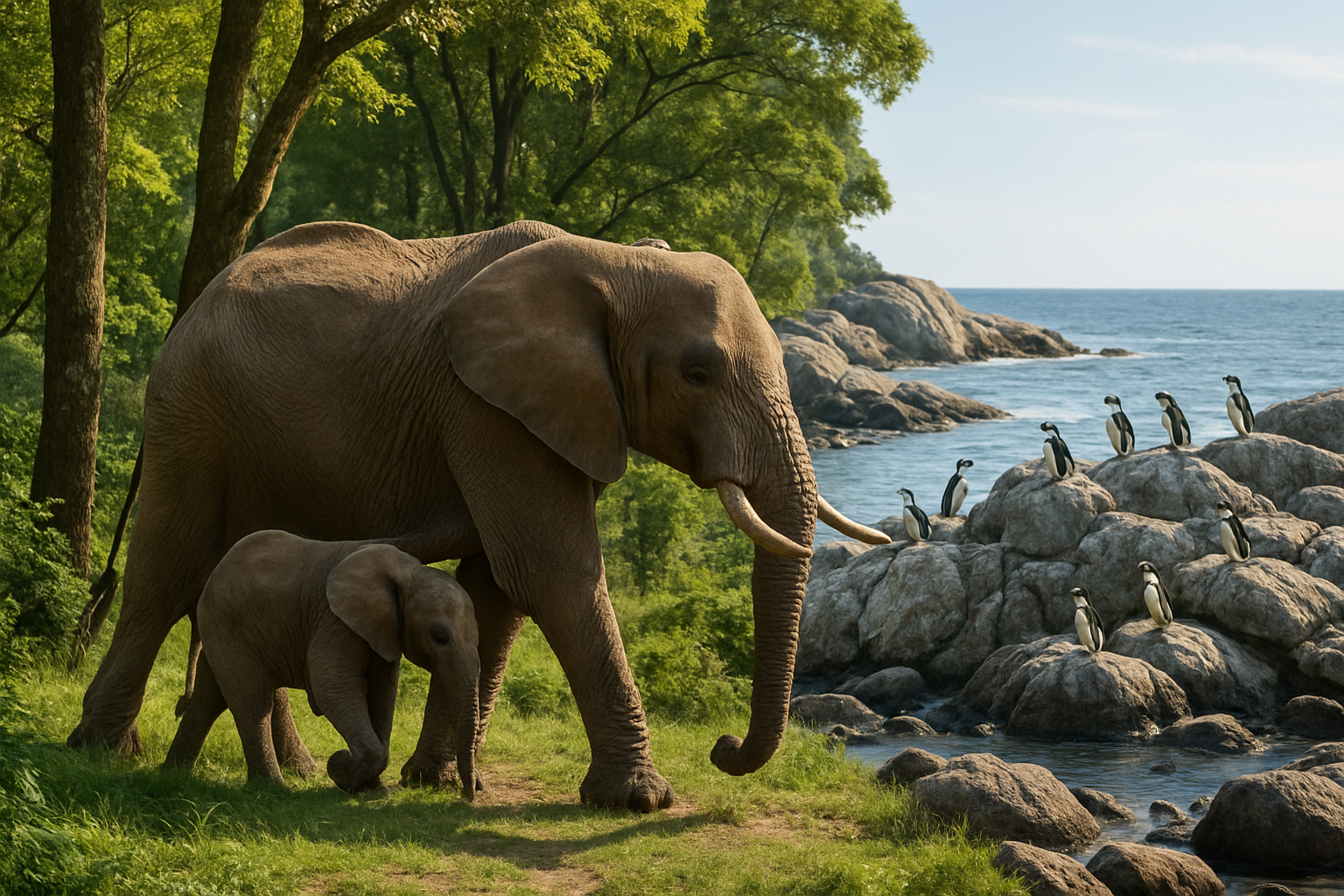 Revolutionary Conservation Breakthrough: Thailand's Elephant Birth Control and Chile's Penguin Protection Signal New Era of Human-Wildlife Coexistence