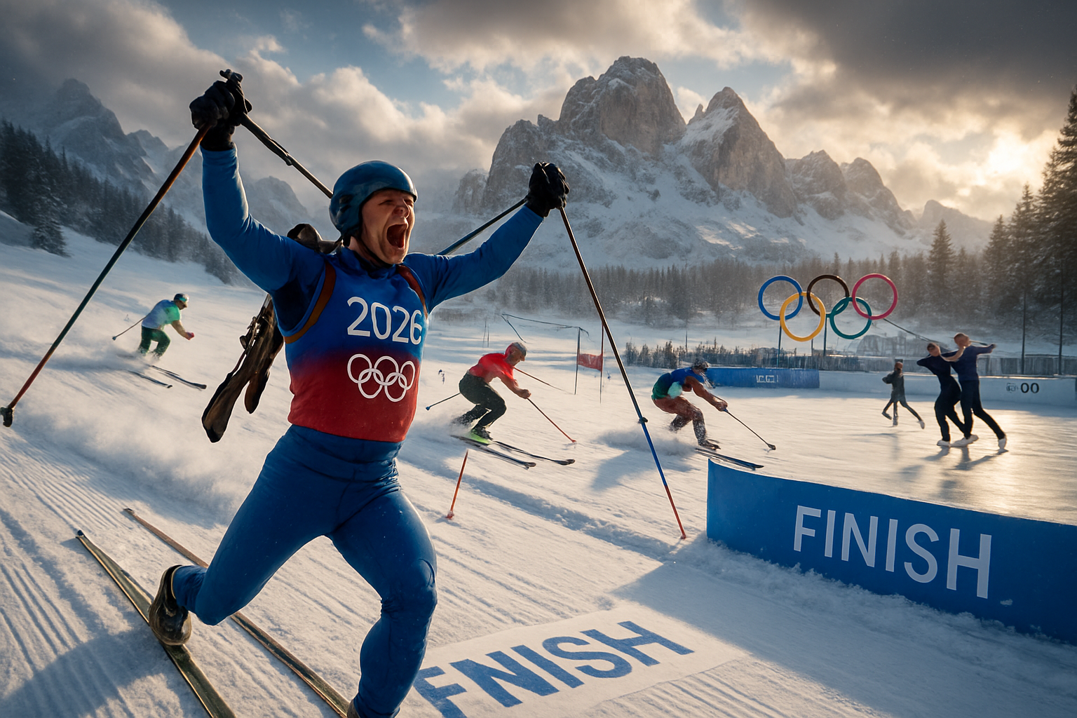 Winter Olympics 2026: Historic Biathlon Gold, Skicross Drama and Olympic Records on Day 15