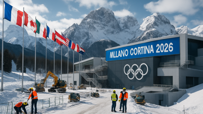 Winter Olympics 2026: Final Preparations Underway as Nations Name Flag Bearers for Milano-Cortina Games