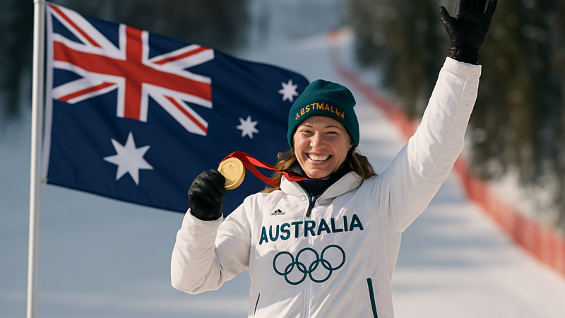 Jakara Anthony Makes History as Australia Shines at Milan-Cortina 2026 Olympics