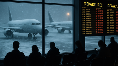 Winter Storm Triggers Mass Flight Cancellations as International Travel Crisis Deepens