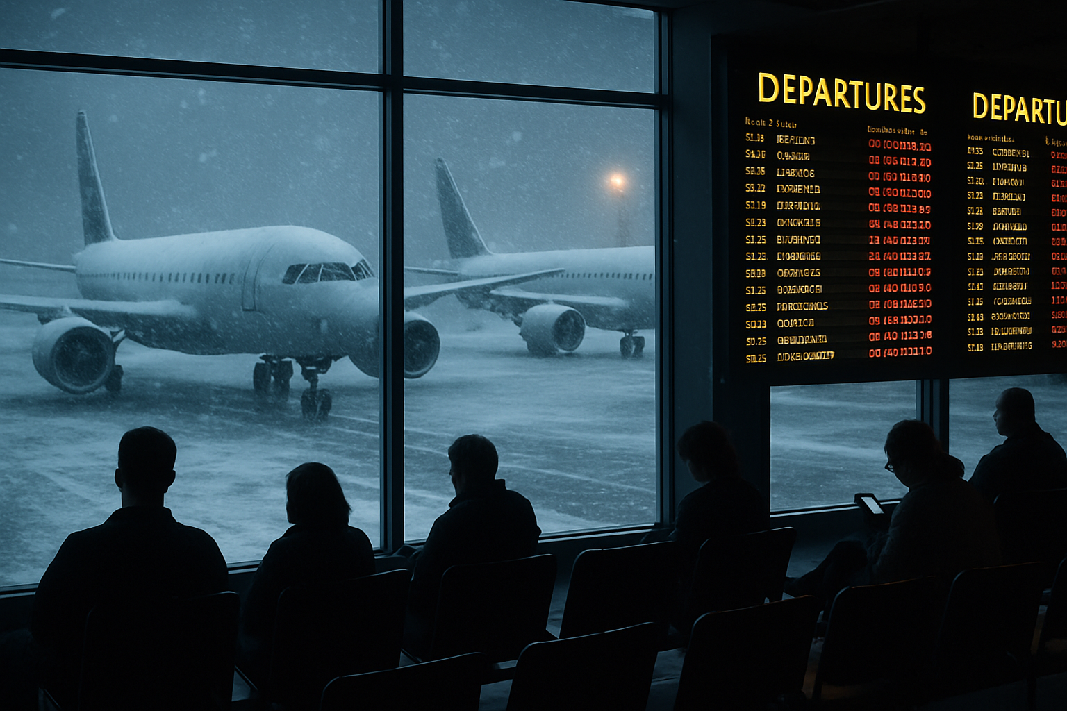 Winter Storm Triggers Mass Flight Cancellations as International Travel Crisis Deepens