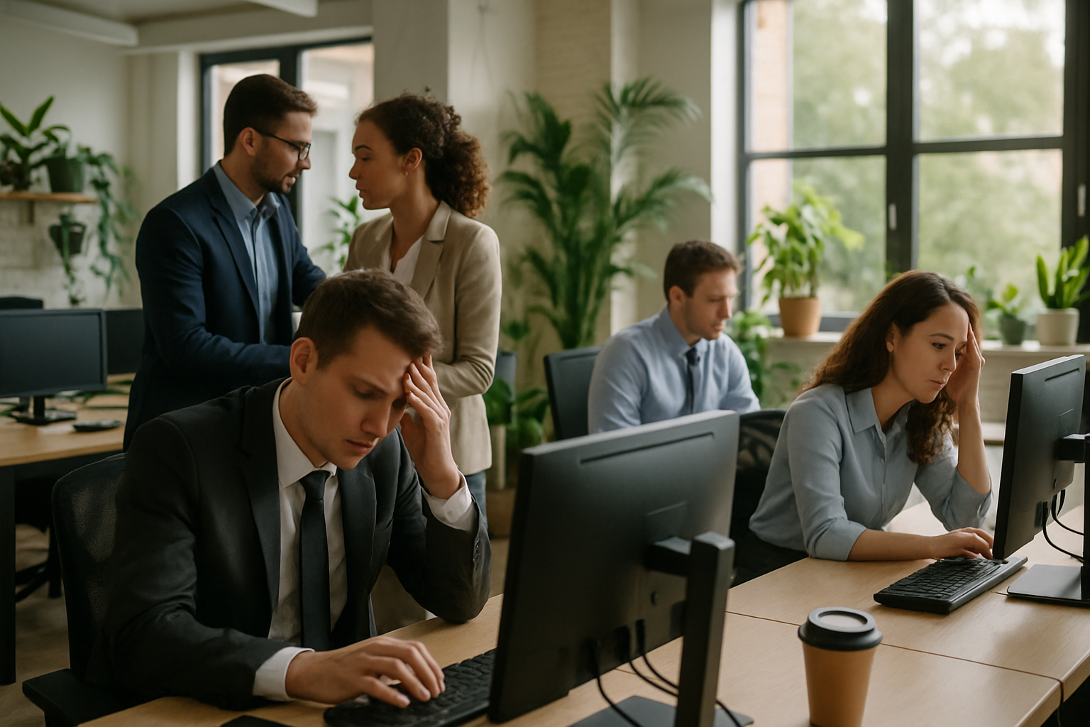 Mental Health Crisis Deepens as Workers Battle Workplace Stress and Turn to AI Support Systems