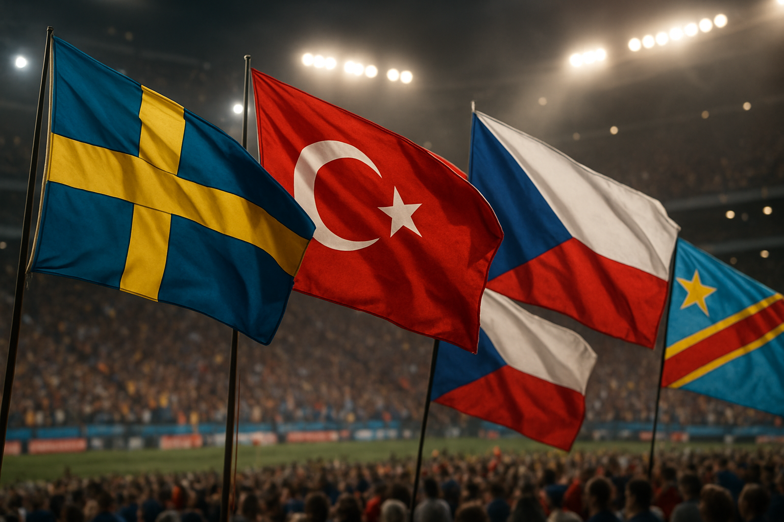 World Cup 2026: Sweden, Turkey, Czech Republic and DR Congo Secure Historic Qualifications